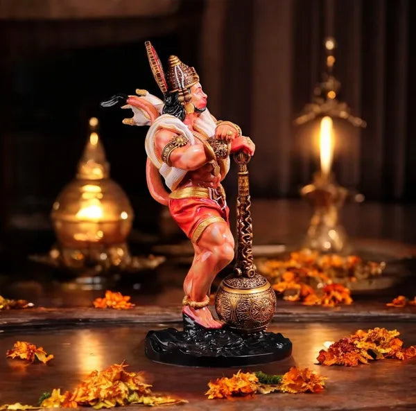 Hanuman Ji Figurine – Compact Idol for Car Decor